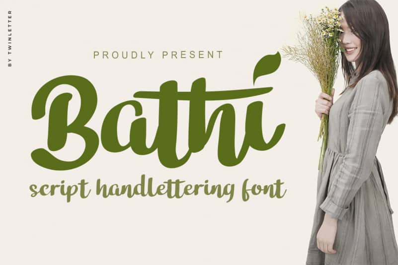 Bathi Script Font
