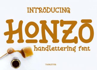 Honzo Display Font