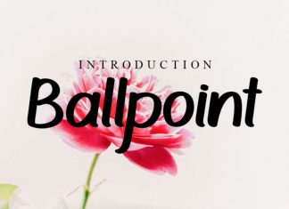 Ballpoint Script Font