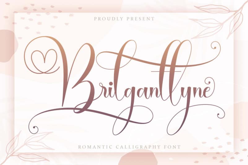 Brilganttyne Script Font