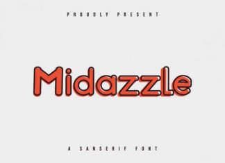 Midazzle Sans Serif Font