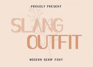 Slang Outfit Sans Serif Font