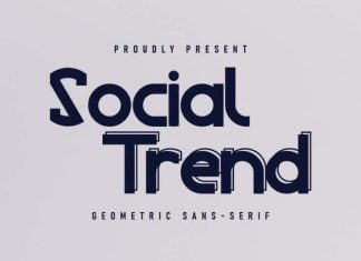 Social Trend Sans Serif Font
