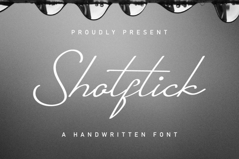 Shotflick Handwriting Font