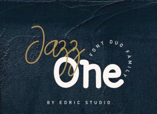 Jazz one Script Font Duo