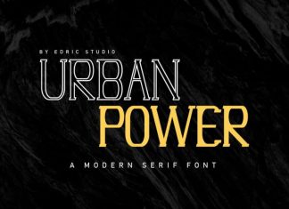 Urban Power Modern Serif Font