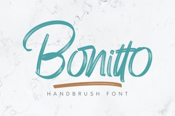 Bonitto Brush Font