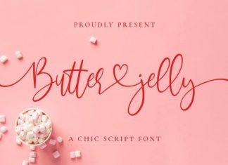 Butter Jelly Script Font