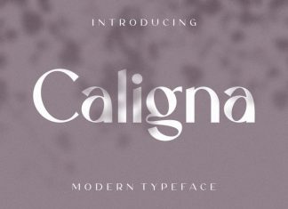 Caligna Sans Serif Font
