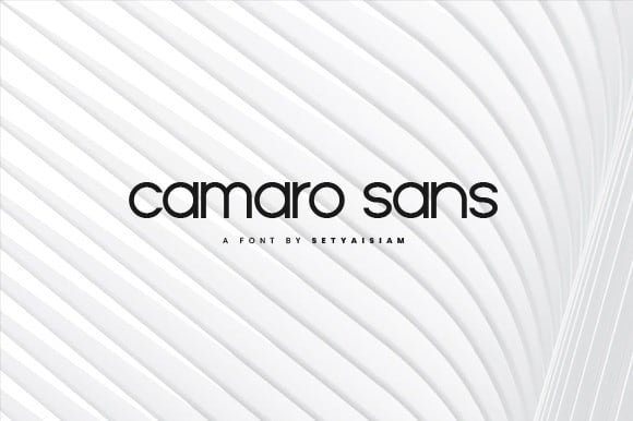 Camaro Sans Serif Font