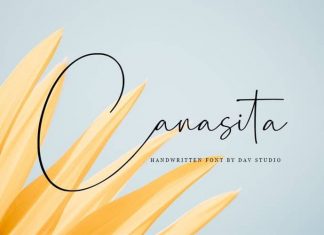 Canasita Handwritten Font