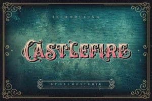 Castlefire Blackletter Font