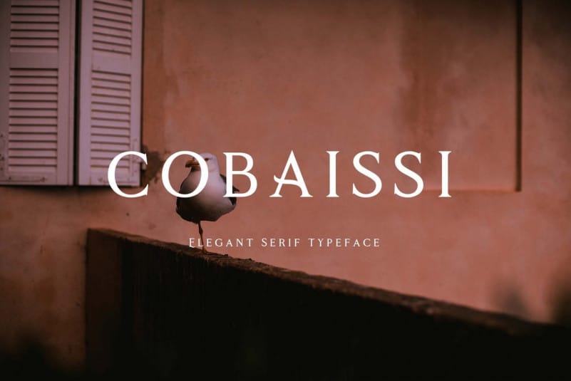 Cobaissi Serif Font