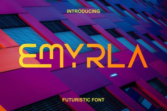Emyrla Display Font
