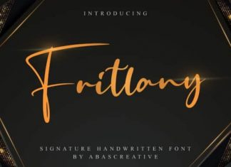 Fritlany Font