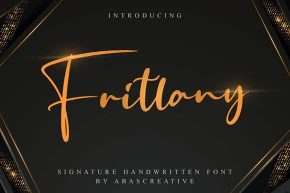 Fritlany Font 