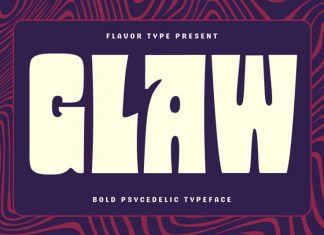 Glaw Display Font