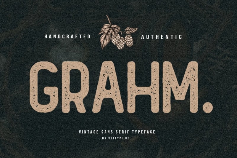 Grahm Display Font