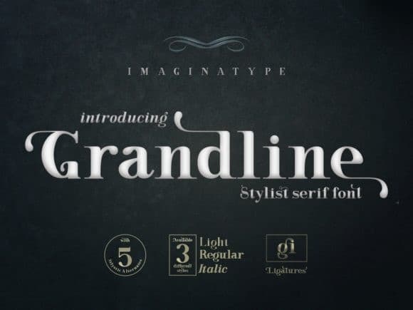 Grandline Serif Font
