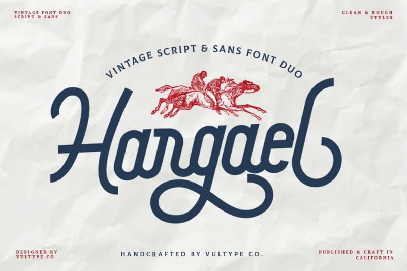Hargael Display Font
