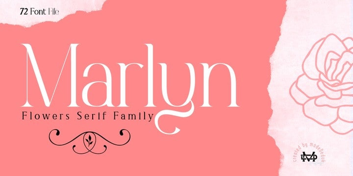 Marlyn Serif Font