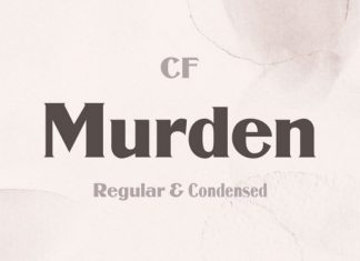 Murden Serif Font