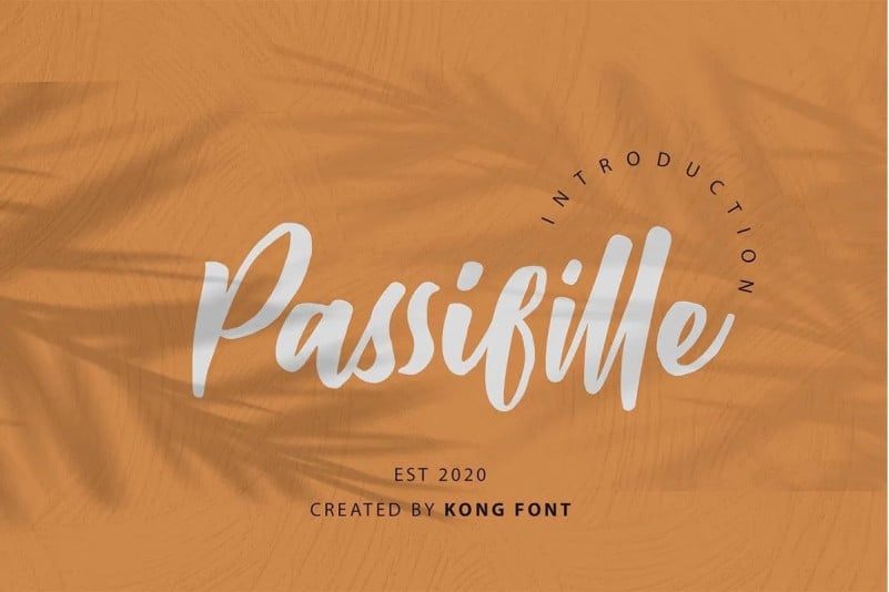 Passifille Script Font