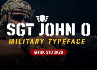 SGT Jhon O Display Font