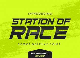 Station Of Race Display Font