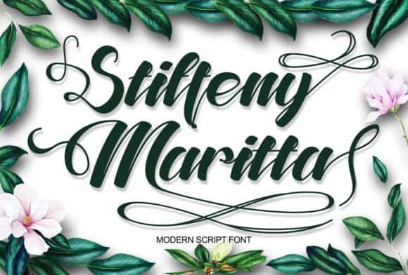 Stiffeny Maritta Calligraphy Font