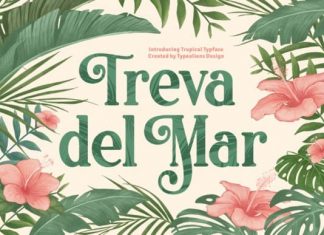 Treva Del Mar Serif Font