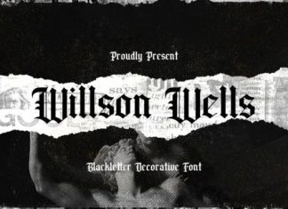 Wilson Wells Blackletter Font
