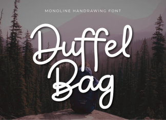 Duffel Bag Script Font