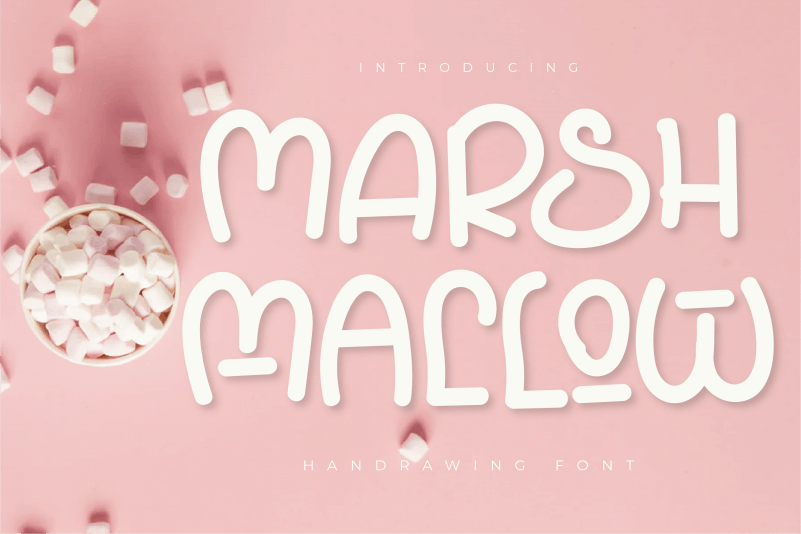 Marshmallow Display Font