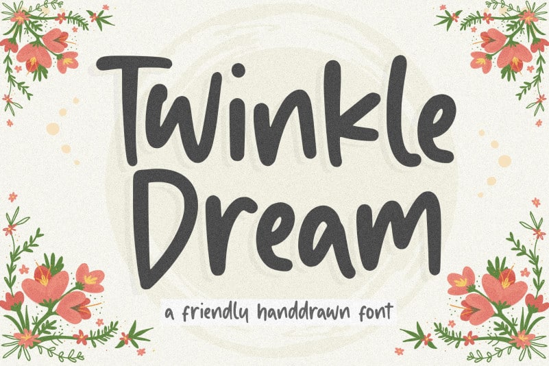 Twinkle Dream Handdrawn Font