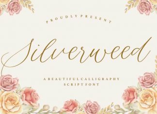 Silverweed Calligraphy Script Font