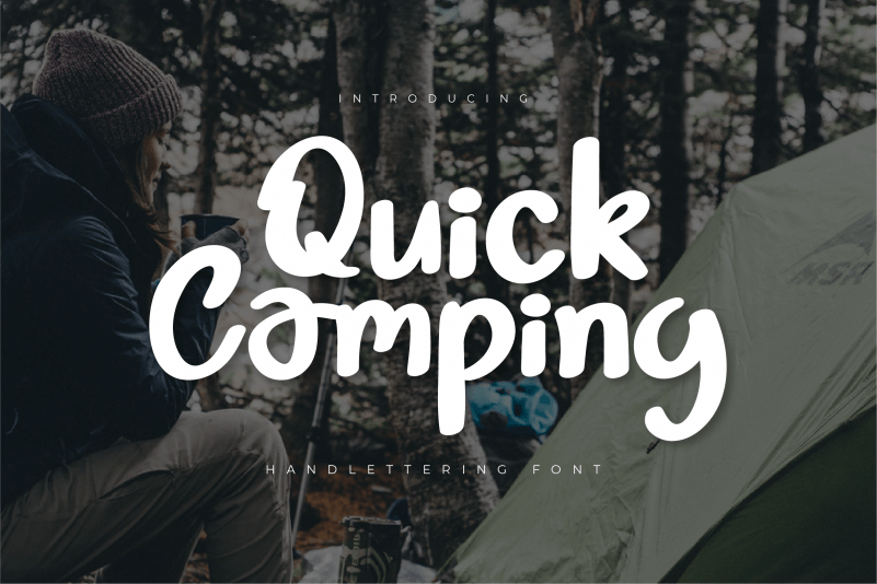 Quick Camping Script Font