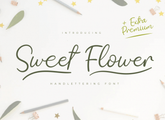 Sweet Flower Script Font