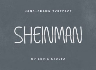 Sheinman Hand Drawn Font