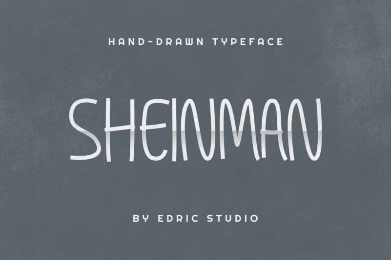Sheinman Hand Drawn Font