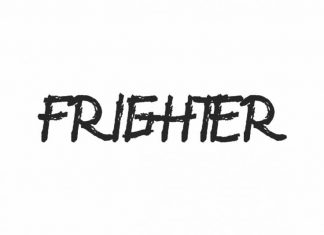 Frighter Unique Display Font