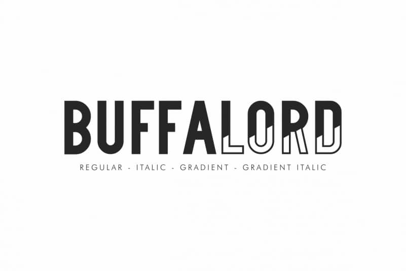 Buffalord Sans Serif Font