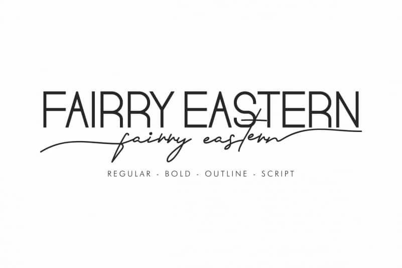 Fairry Eastern Sans Serif Font Duo