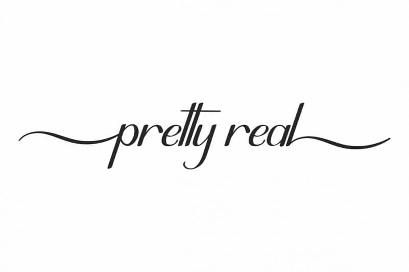 Pretty Real Calligraphy Font