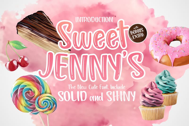 Sweet Jenny's Display Font