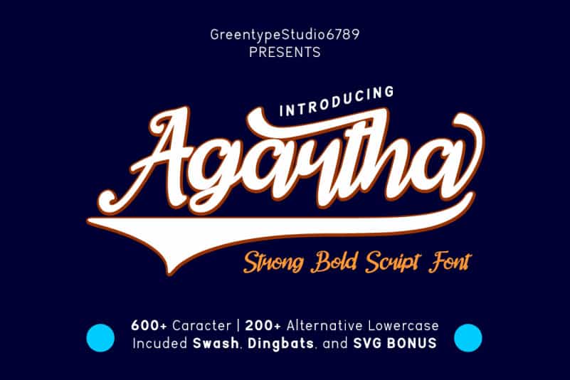 Agartha Script Font