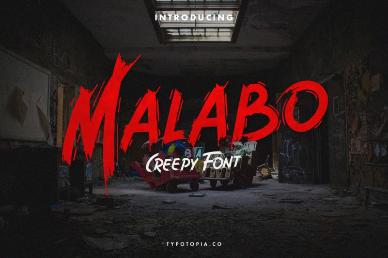 Malabo Brush Font