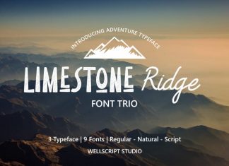 Limestone Ridge – Trio Adventure Font