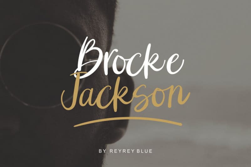 Brocke Jackson Script Font