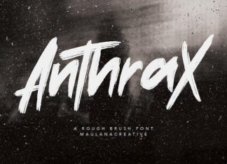 Anthrax Handwritten Font